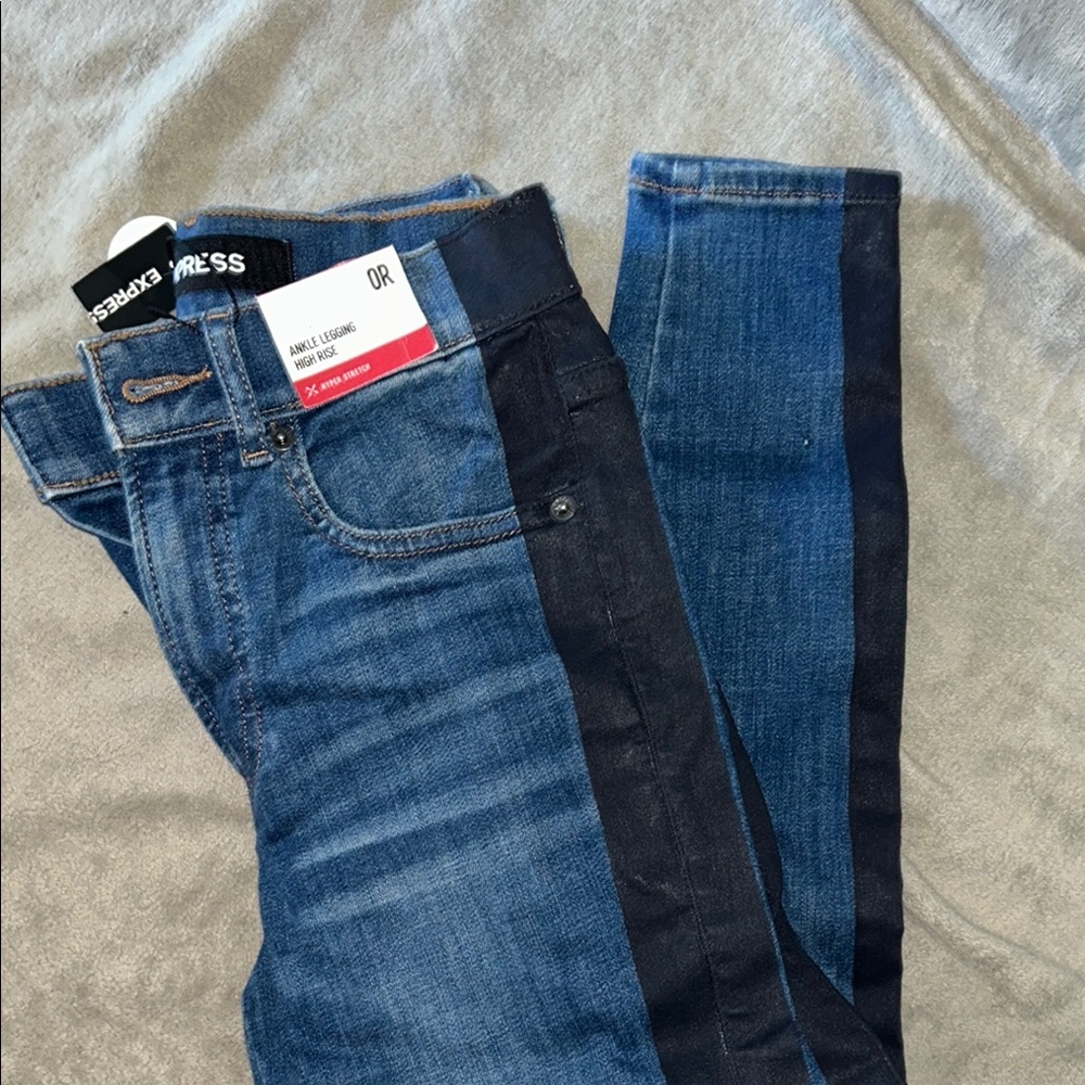 Express Jean ankle legging high rise
